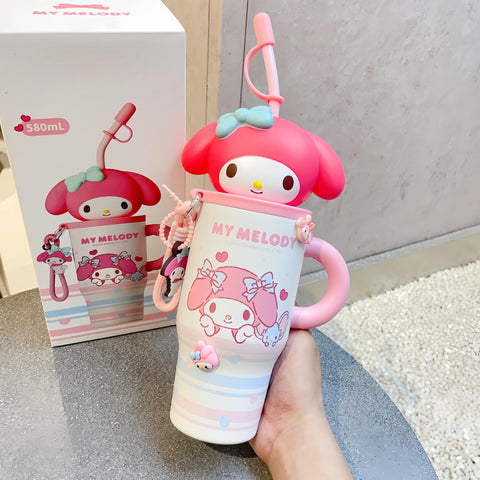 ［サンリオ］正規品 ボトル タンブラー 保温保冷 580ml 全５種【M4KGBB】