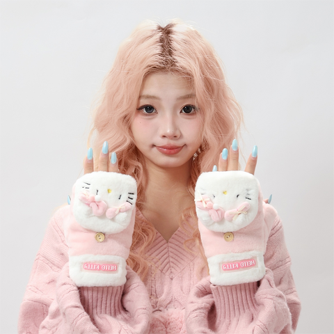 [サンリオ］正規品 防寒 手袋 全3種【KX1O81】