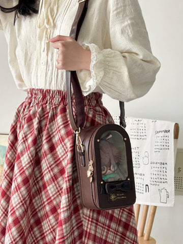 ［バッグ］1/12 BJD ドール用 痛バッグ ショルダーバッグ【BA7BK3】