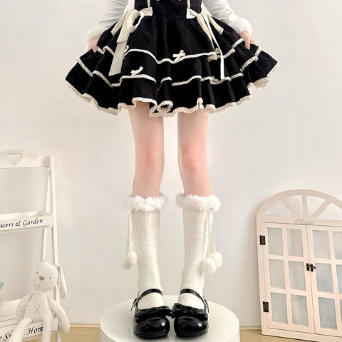 ［ファッション］ロリータ ベルボトム レッグウォーマー 靴下【15OR5Q】