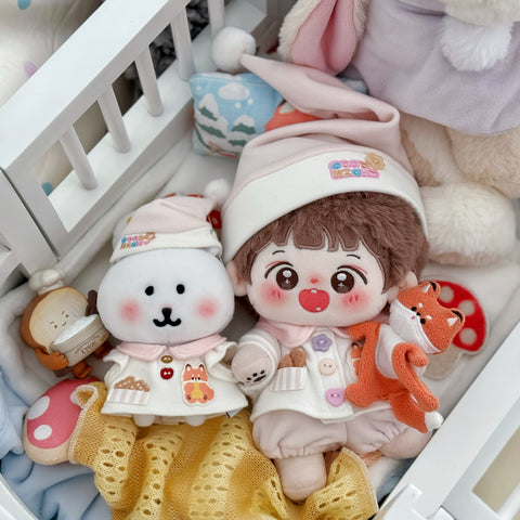 ［ぬい服］10/20cm 無属性 ぬいぐるみ用服【睡衣】