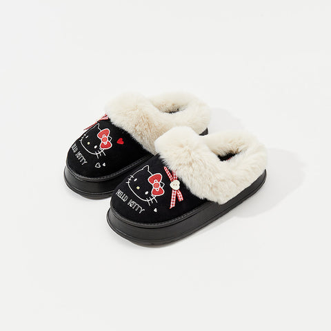 ［サンリオ］正規品 ハローキティ モコモコ ルームシューズ【D65RG8】
