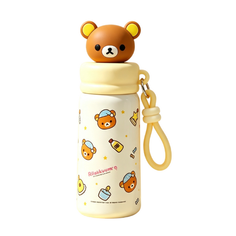 ［キャラグッズ］リラックマ 正規品 ボトル 保温保冷 420ml【3O97GW】