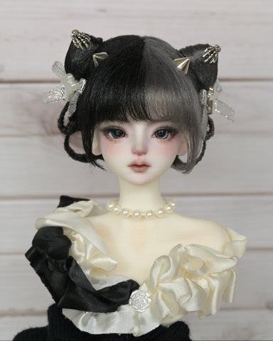 ［BJD小物］1/3 1/4 1/6 1/8 1/12 ドール用ウィッグ【GKET8V】