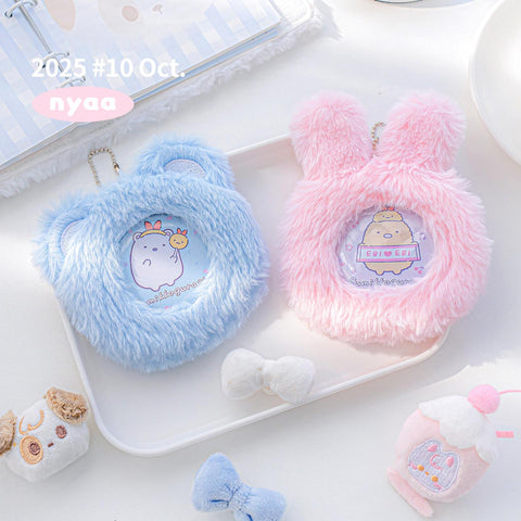 ［推し活グッズ］モフモフ 缶バッジ用ホルダー 58~75mm 【6LMEN0】