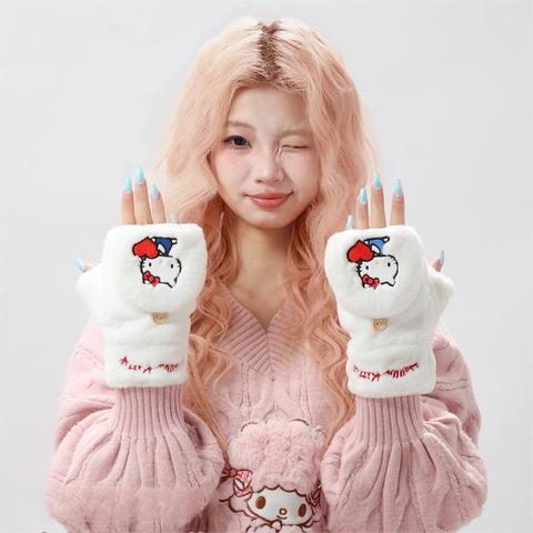 [サンリオ］正規品 ハローキティ 防寒 手袋【R23FRC】