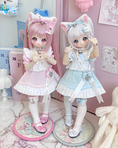 ［BJD服］1/4 ドール用 衣装セット【小桃】