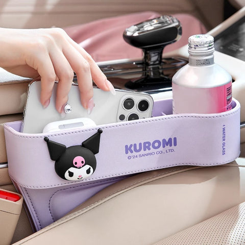 [サンリオ］カー用品 車 収納カゴ