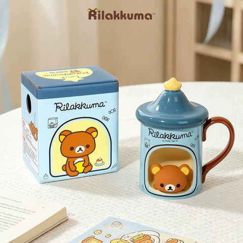 ［キャラグッズ］リラックマ 正規品 マグカップ 440ml【N15FU4】