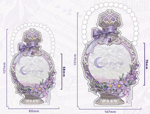 ［推し活グッズ］缶バッジ アクリルフレーム 58/75mm【BWN70R】