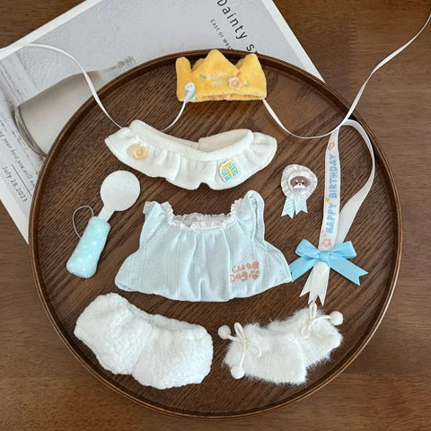 ［ぬい服］20cm 無属性 ぬいぐるみ用服【生日会】