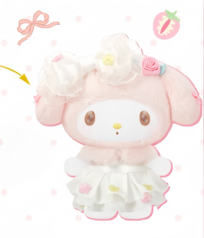 ［サンリオ］マイメロディ トレーディングぬいぐるみ 中身確認【甜梦】