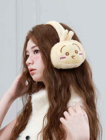 [キャラグッズ］ちいかわ 正規品 イヤーマフ【QPHFML】