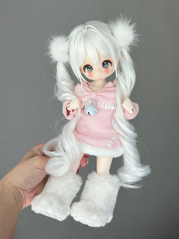 ［BJD服］1/6 1/4 ドール用 ワンピース【猫步】
