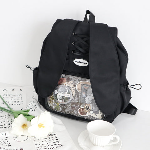 ［バッグ］痛バッグ  ウサ耳 2way リュック【203IU3】