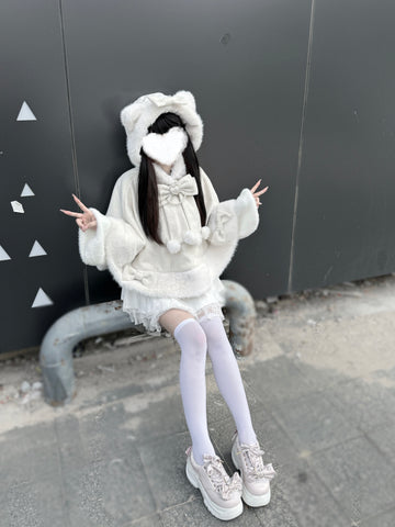 ［ファッション］地雷系 量産型 ケープコート【M2ISVS】