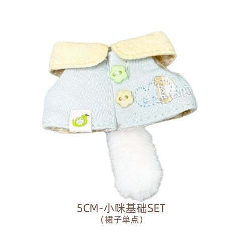 ［ぬい服］5cm 無属性 ぬいぐるみ用 お洋服【咪兔】