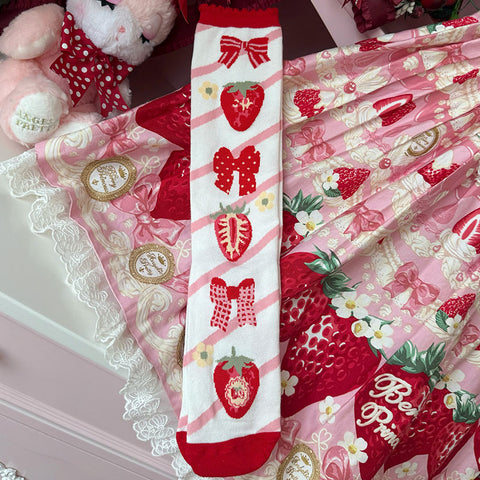 ［ファッション］ロリータ クルー丈ソックス 靴下【0JDXWW】