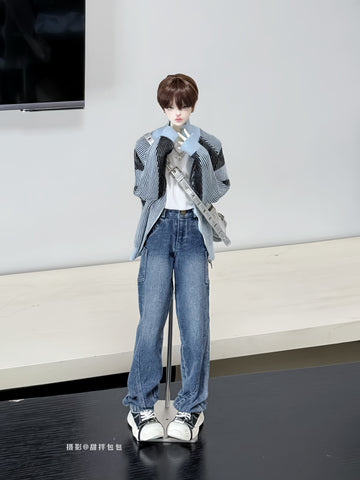 ［BJD服］73/75cm ドール用 衣装 デニム【30EBSR】