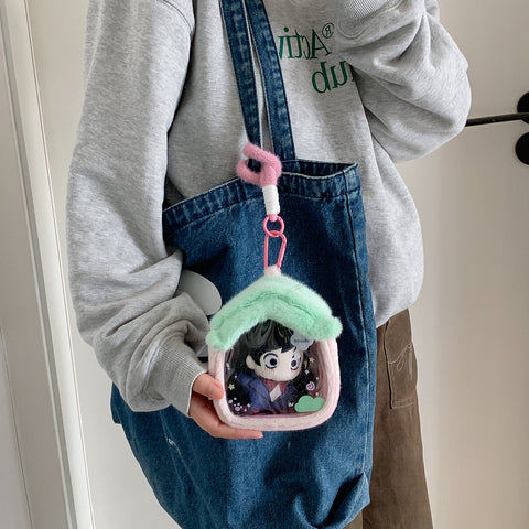 ［推し活グッズ］10cm ぬいぐるみ用 痛ポーチ【LDXGQ5】