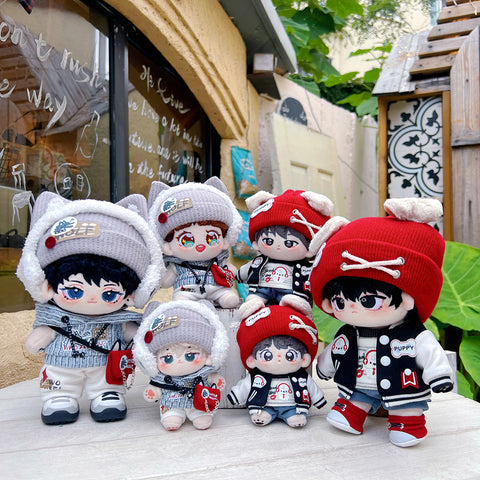 ［ぬい服］10/15/20cm 無属性 ぬいぐるみ用服【涂鸦】