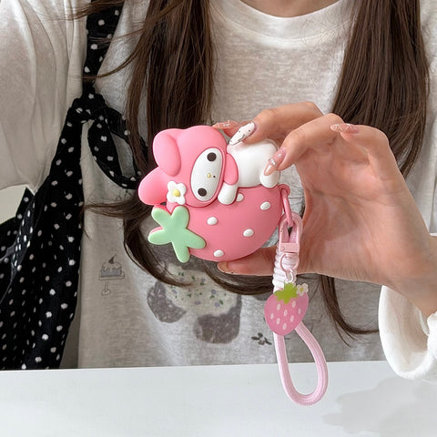 ［サンリオ ］マイメロディ イヤホンケース Airpods Pro 1/2/3/4【YG17Z5】