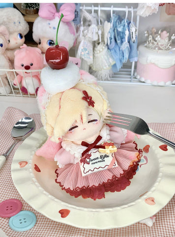 ［ぬい服］10cm 無属性 ぬいぐるみ用 お洋服【樱桃】