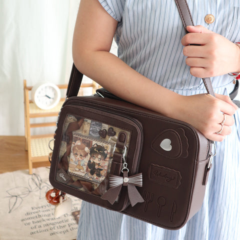 ［バッグ］缶バッジ用 痛バッグ リュック【EG270O】