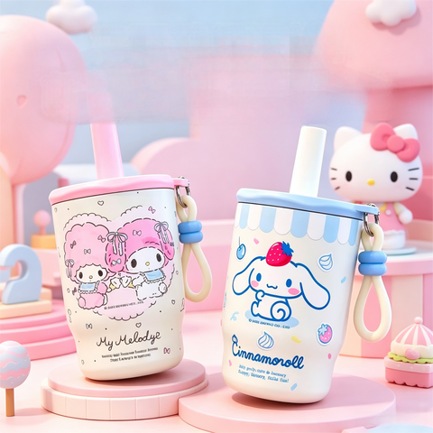 ［サンリオ］正規品 ボトル 保温保冷 450ml 全4種【DI8ODS】