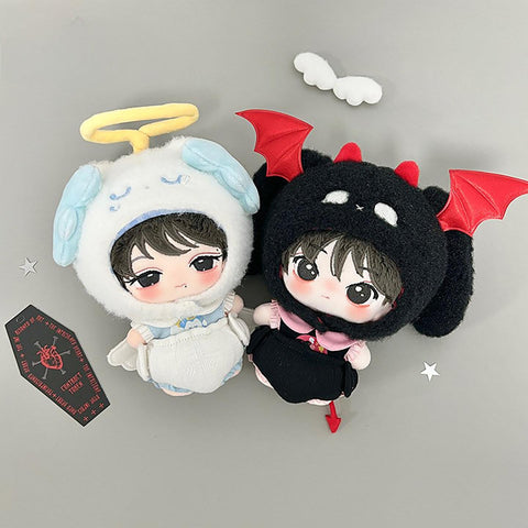［ぬい服］10cm 無属性 ぬいぐるみ用 お洋服【天使恶魔】