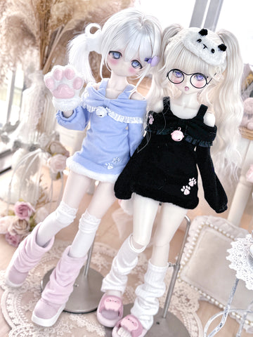 ［BJD服］1/6 1/4 ドール用 ワンピース【猫步】