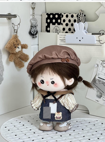 ［ぬい服］20cm 無属性 ぬいぐるみ用 お洋服【焦糖】