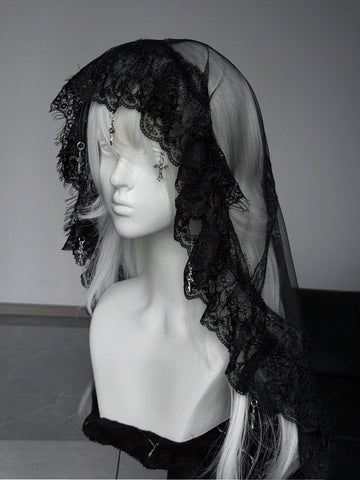 ［ファッション］ゴシック ブライダルベール【CE3KT8】