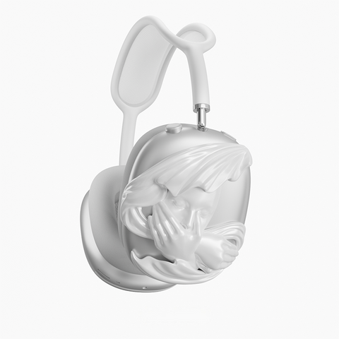 ［Airpods Max］天使の仮面デザインアクセサリー【HME463】