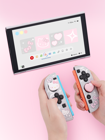 ［サンリオ］ハローキティ switch2 アナログスティックカバー【TOFL78】