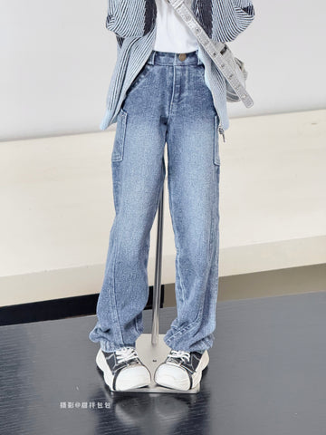 ［BJD服］73/75cm ドール用 衣装 デニム【30EBSR】