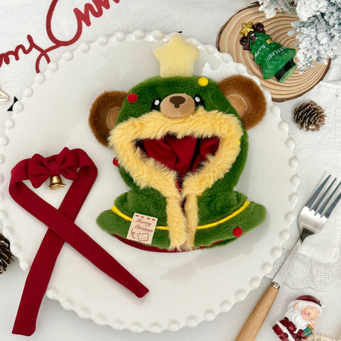 ［ぬい服］10/20cm 無属性 ぬいぐるみ用 お洋服【圣诞】