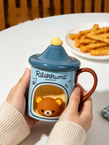［キャラグッズ］リラックマ 正規品 マグカップ 440ml【N15FU4】