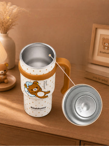 ［キャラグッズ］リラックマ 正規品 ボトル 保温保冷 730ml【C8B3TZ】