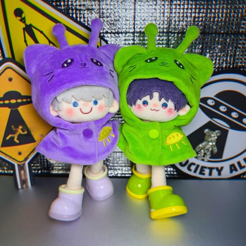 ［ぬい服］10cm 無属性 ぬいぐるみ用 お洋服【外星人】