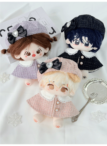［ぬい服］20cm 無属性 ぬいぐるみ用 お洋服【冰雪】
