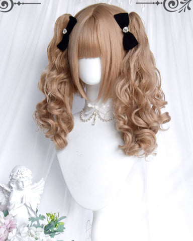 ［ウィッグ］ゴスロリ ツインテール 巻き髪【魔女】