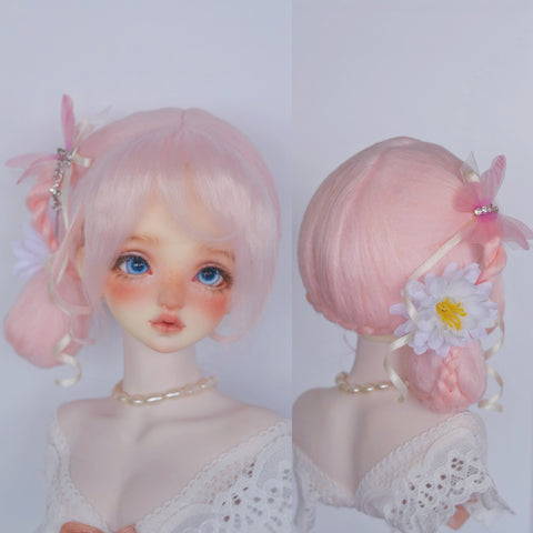 ［BJD小物］1/3 1/4 1/6 1/8 1/12 ドール用ウィッグ【0SSRCQ】