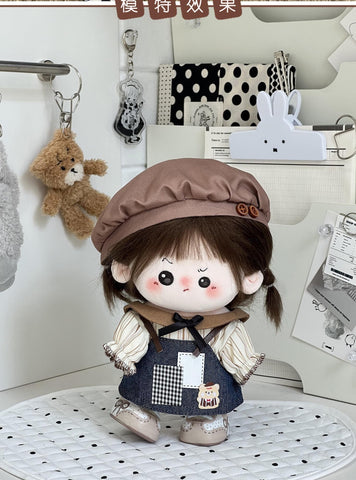 ［ぬい服］20cm 無属性 ぬいぐるみ用 お洋服【焦糖】