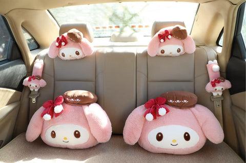 [サンリオ］マイメロディ カー用品 車 クッションセット【1Z2VPC】