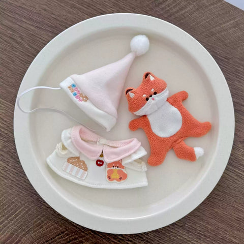 ［ぬい服］10/20cm 無属性 ぬいぐるみ用服【睡衣】