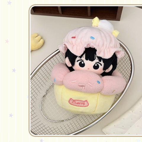 ［ぬい服］10cm 無属性 ぬいぐるみ用 お洋服【甜品】
