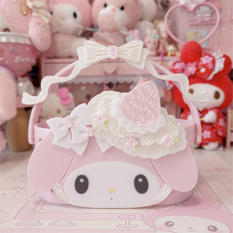 ［サンリオ］マイメロディ 3Dプリント カゴ【5YOGLF】