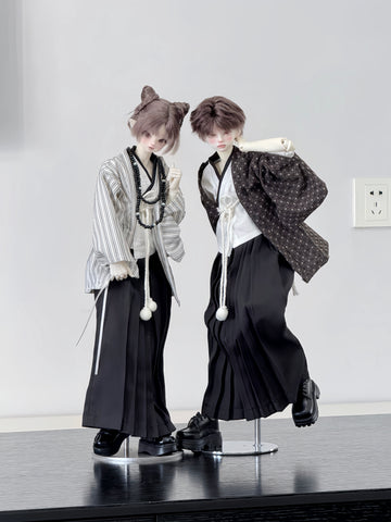 ［BJD服］70cm 1/4 ドール用 衣装セット【寂百合】