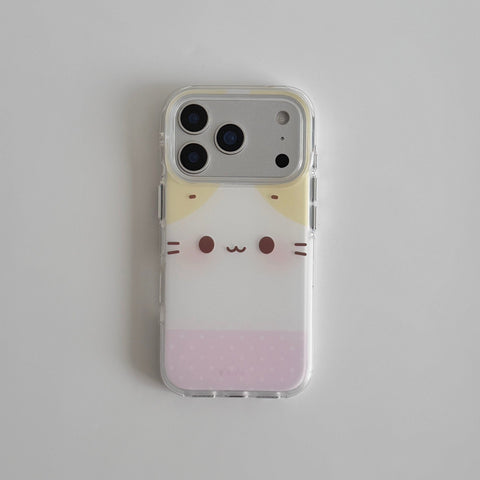 ［サンリオ］マシュマロみたいなふわふわにゃんこ  iPhone ケース 13 14 15 16 17